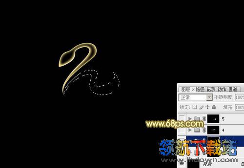 Photoshop实例教程:纯手工制作炫彩2013蛇年文字