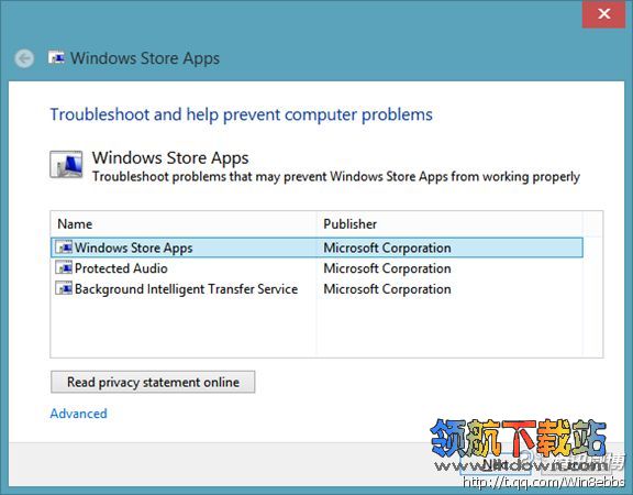 Windows 8应用程序下载错误解决方法