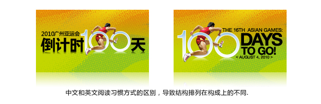 网站BANNER设计中 中英文字体的结构分析