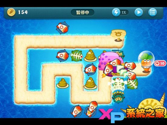保卫萝卜深海模式攻略