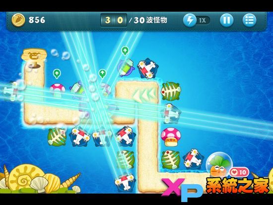 保卫萝卜深海模式攻略
