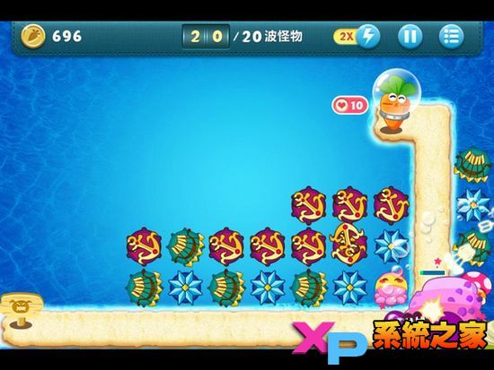 保卫萝卜深海模式攻略
