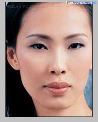 Photoshop巧变单眼皮为双眼皮