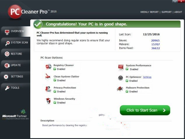 PC Cleaner Pro2018