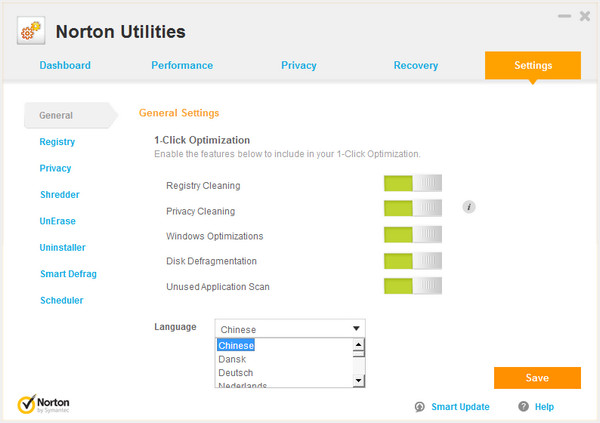 诺顿电脑优化大师(Norton Utilities)