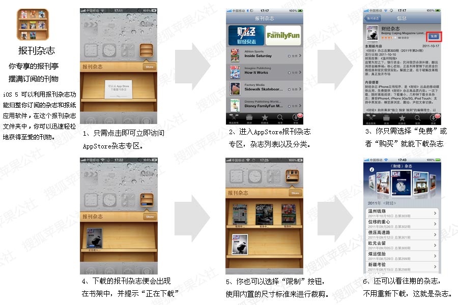 苹果iOS 5系统新功能使用全方位解析