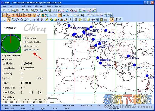 OkMap(GPS地图免费软件)