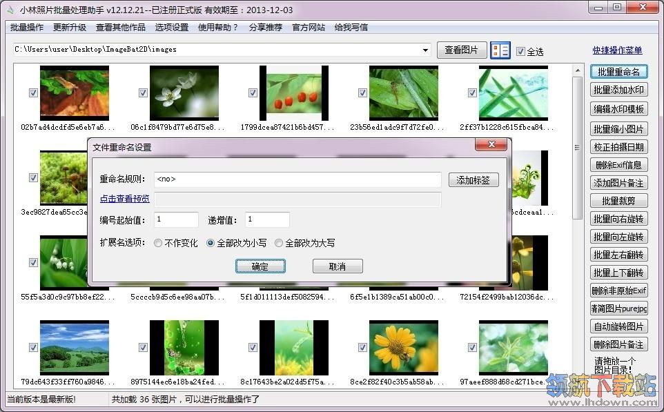 小林照片批量处理助手使用截面