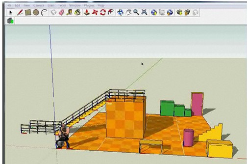 SketchUp专用游戏引擎转换插件(Playup Tools)