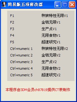 星际迷航五项修改器