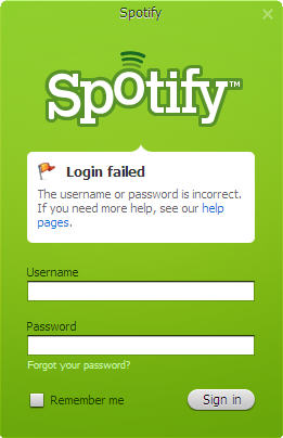 Spotify音乐播放器