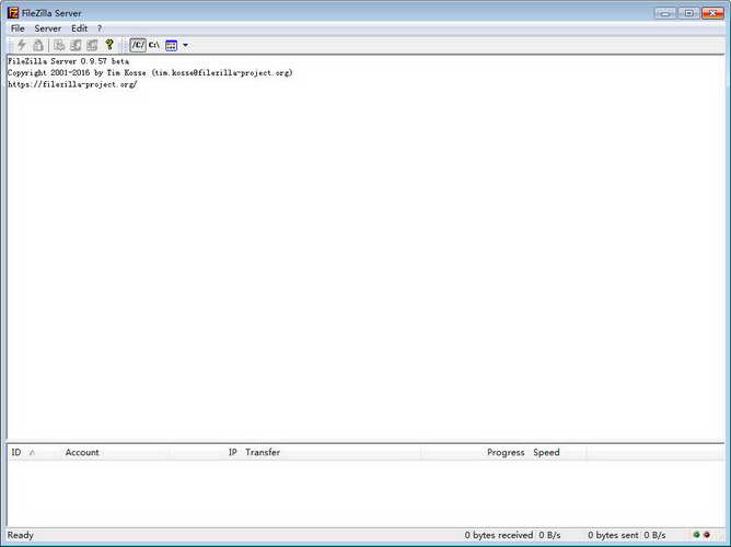 FileZilla Server(服务器管理)